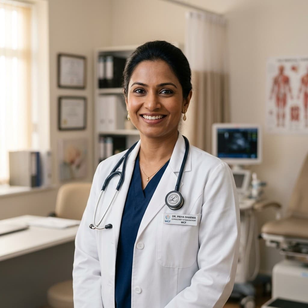Portrait of Dr. Ananya Desai, Gynaecology & Antenatal Care
