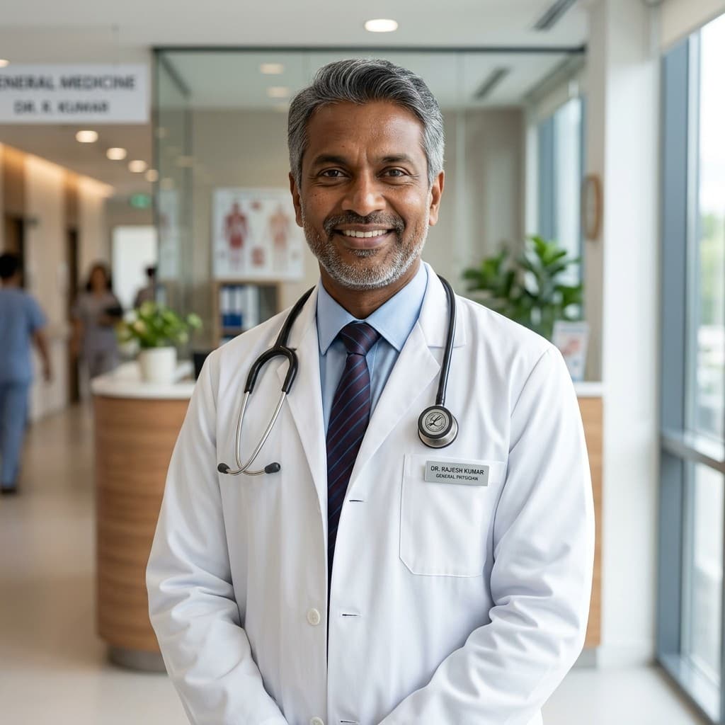 Portrait of Dr. Vikram Malhotra, General Physician & Diabetes